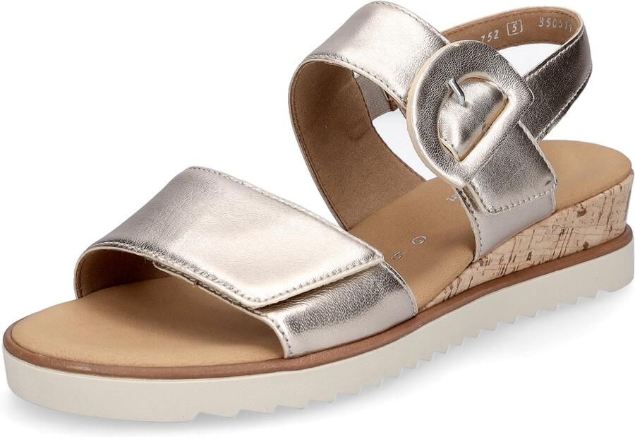 Gabor Beige Dames Sandalen Stijlvol en Comfortabel