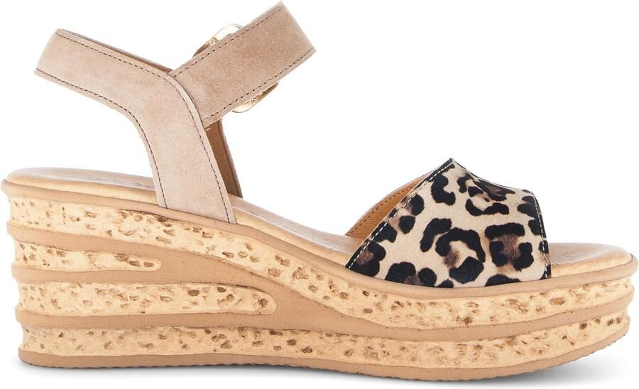 GABOR Sandaal beige taupe bruin zwart
