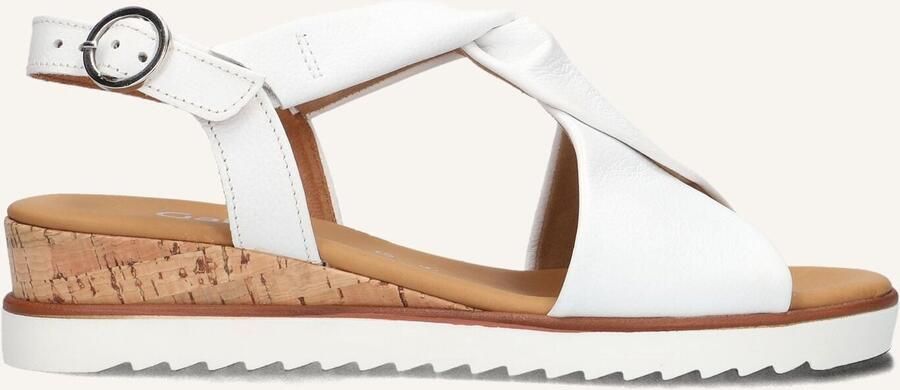 GABOR Sandalen met Hak Dames 751.1 Maat: 38 5 Materiaal: Leer Kleur: Wit - Foto 14