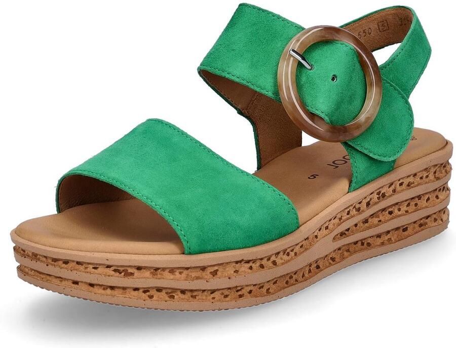 Gabor dames sleehak groen