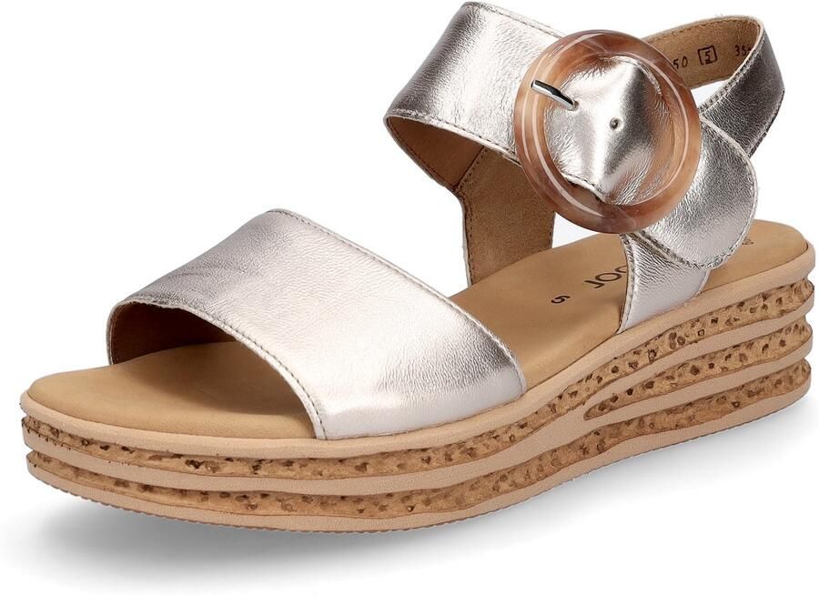 Gabor dames sleehak sandaal roségoud