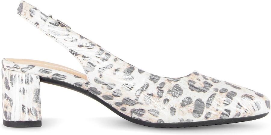 Gabor Dames slingback pumps Luipaardprint Artikel 82.260.91 Trouwschoenen