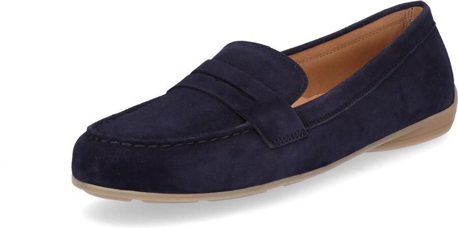 Gabor Klassieke dames mocassins in effen kleuren