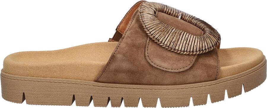 Gabor 83.742.14 Slippers Bruin Suede Dames Bruin - Foto 6
