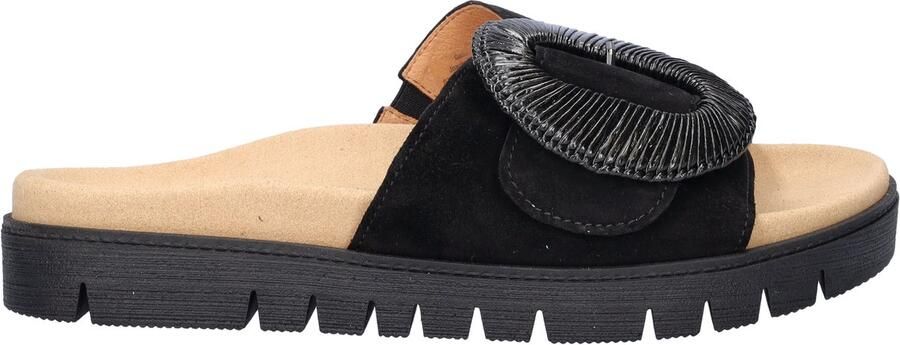 Gabor dames slipper Zwart