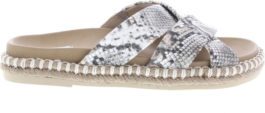 Gabor Slipper Voetbed Kruisband Snake Leer - Foto 2
