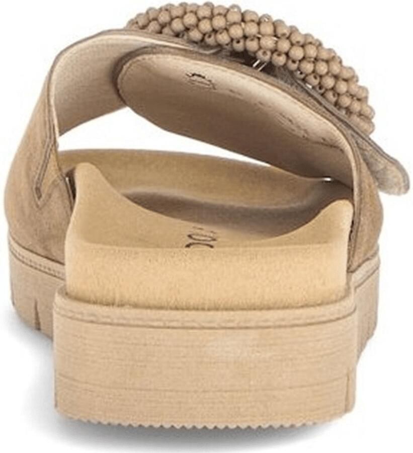 Gabor Dames Slippers 83.745.18 Peanut Taupe - Foto 2