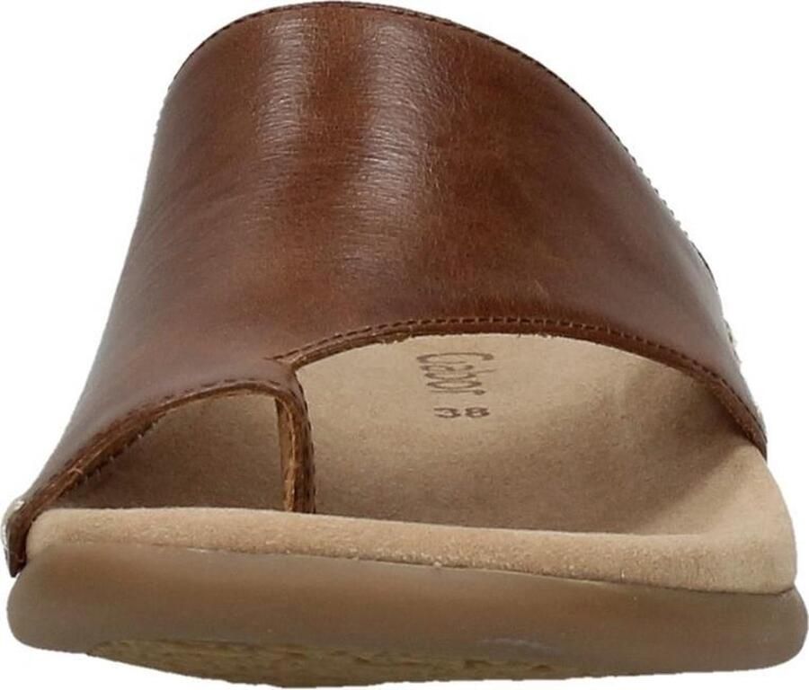 Gabor Teenslippers sleehak zomerschoen dianette met contrastkleurig borduursel - Foto 2