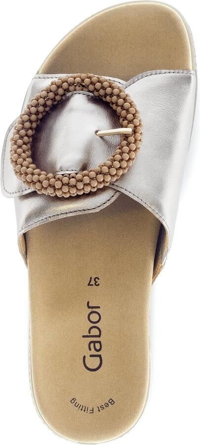 Gabor Dames Slippers goud