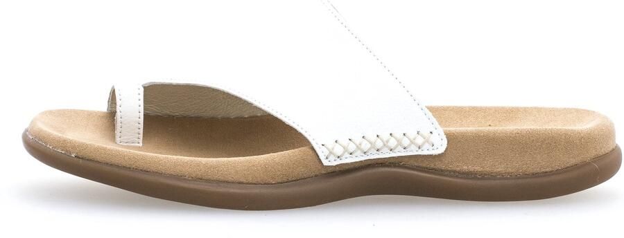 Gabor Teenslippers sleehak zomerschoen dianette met contrastkleurig borduursel - Foto 6