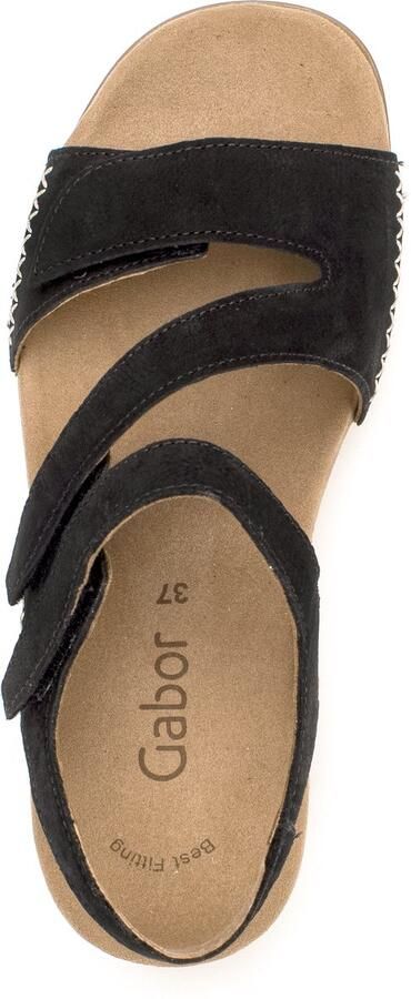 Gabor Dames Slippers zwart