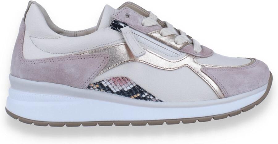 Gabor Dames Sneaker Beige rose Breedte K