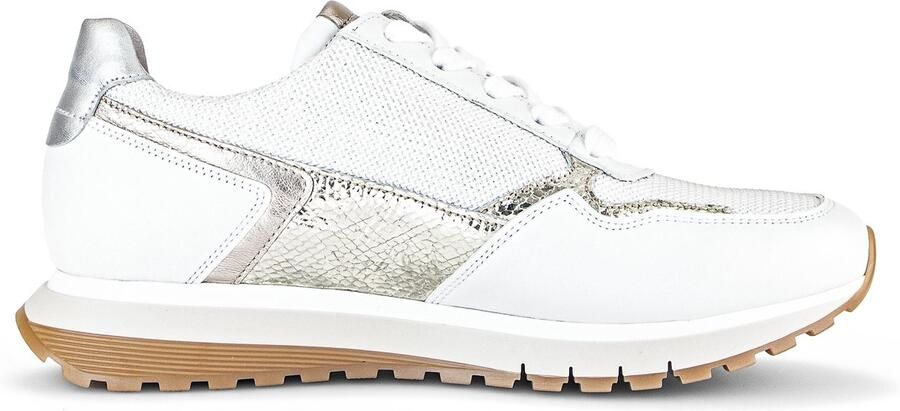 Gabor Dames Sneaker Champagne Zilver Breedte Turin H MULTICOLOR