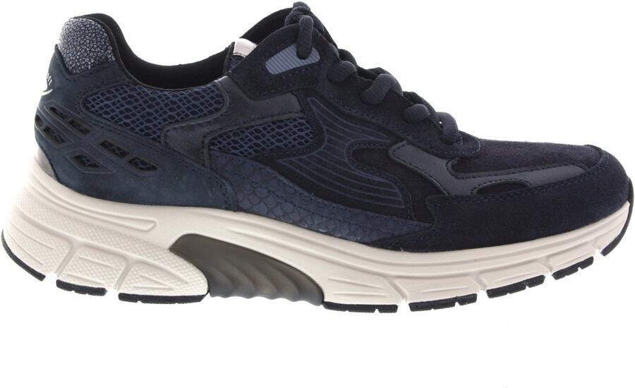 Rollingsoft Gabor Rolling soft art 0306.02.002 donkerblauwe dames sneaker veterschoen - Foto 8