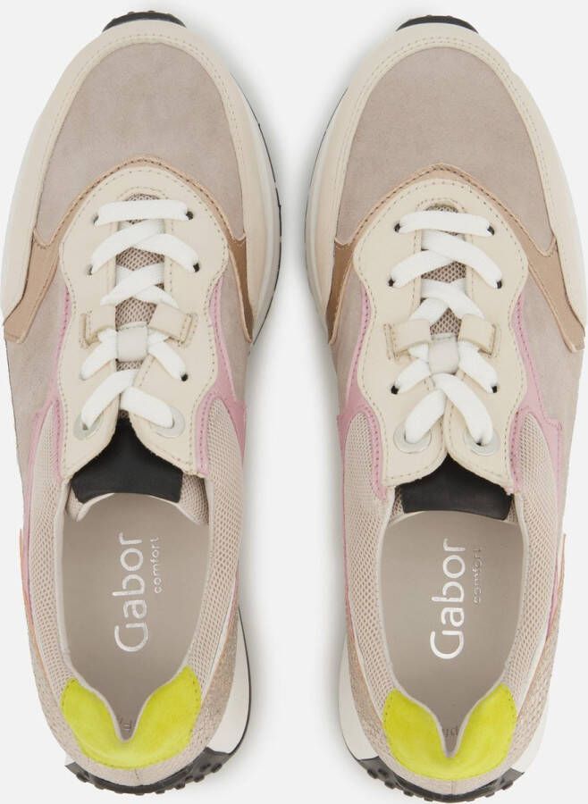 Gabor Stijlvolle leren sneakers voor dames Multicolor Dames - Foto 3