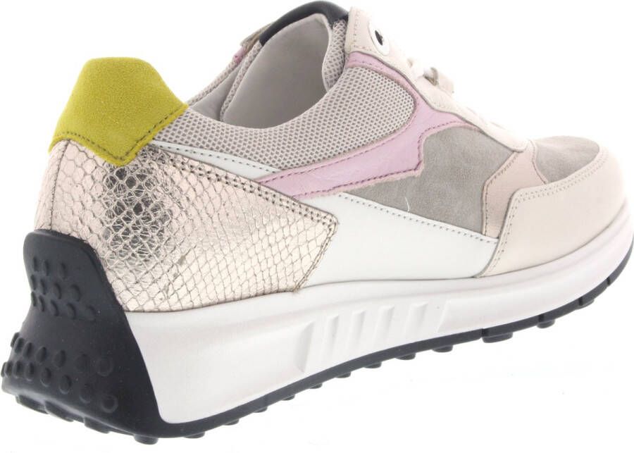 Gabor Stijlvolle leren sneakers voor dames Multicolor Dames - Foto 4