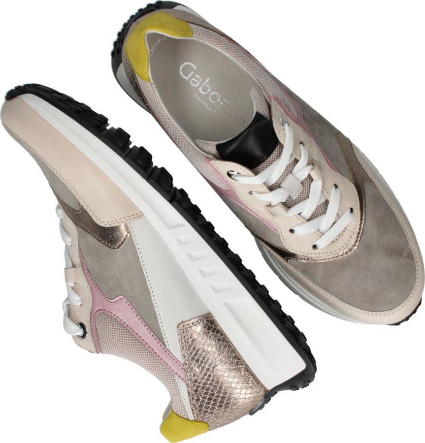 Gabor Stijlvolle leren sneakers voor dames Multicolor Dames - Foto 2