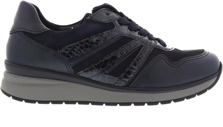 Gabor art. 6020.01.002 blauw dames sneaker veterschoen K leest - Foto 2