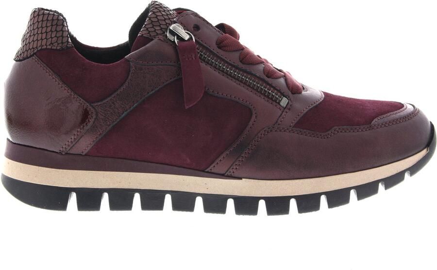 Gabor Dames Sneakers 6030.01.005 Bordeaux - Foto 2