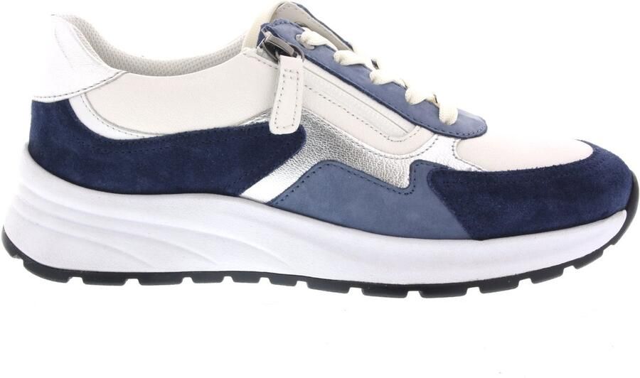 Gabor 598 Sneakers Dames Leren Sneaker Blauw - Foto 2
