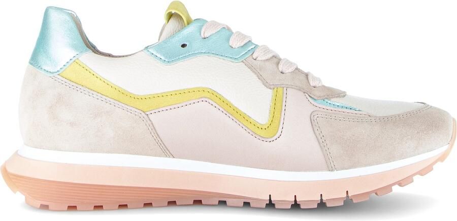 Gabor Dames sneakers Artikel 86.375.54 creme limone mint