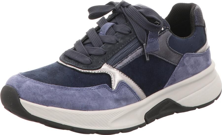 Gabor dames sneakers blauw