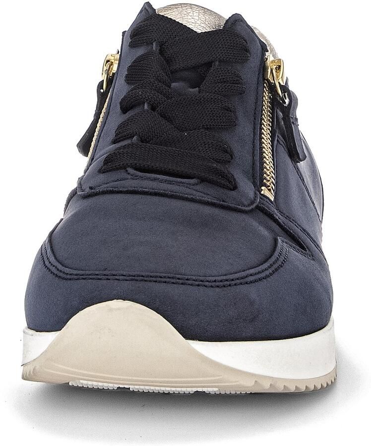 Gabor Blauwe nubuck leren manden Blue Dames