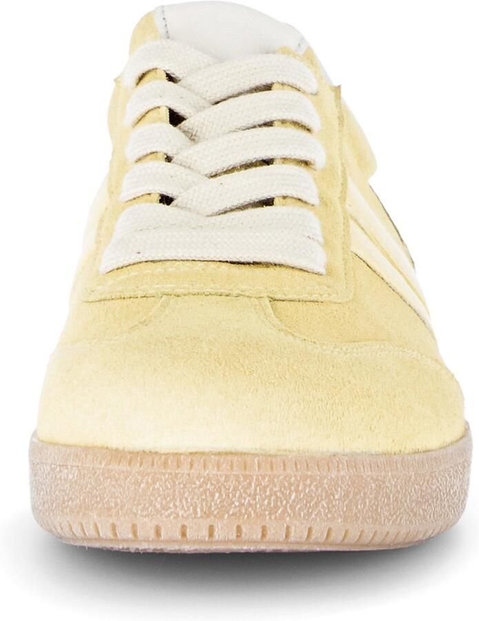 GABOR Sneakers laag lichtbeige geel limoen