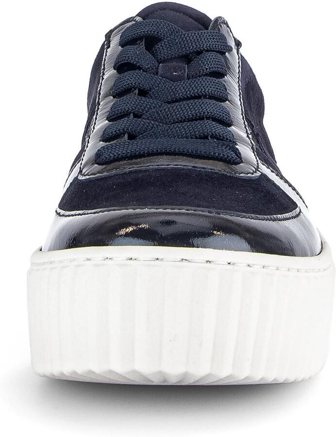 Gabor rollingsoft sensitive 56.893.69 dames rollende wandelsneaker zilver - Foto 2