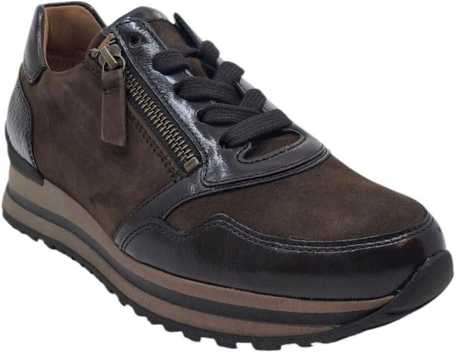 Gabor 6021.01.005 Dames Sneakers bruin - Foto 2