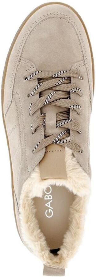 Gabor Sneaker 6024.01.004 Silk Sand Wijdte G