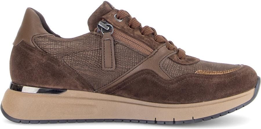 Gabor art. 6022.02 002 bruin sneaker dames