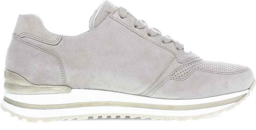 Gabor -art. 86.512 12 beige- sneaker-suede-nubuck-dames