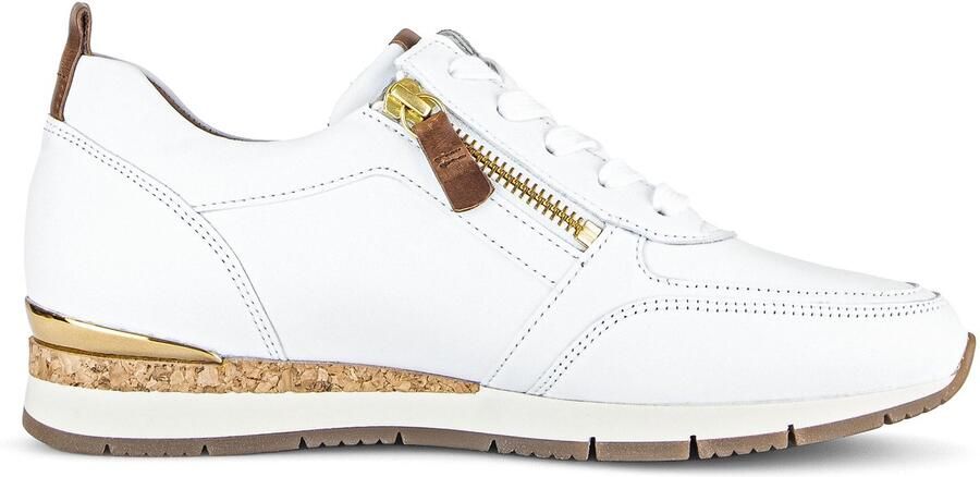 Gabor 83.411.24 Dames Sneakers wit-leer - Foto 2