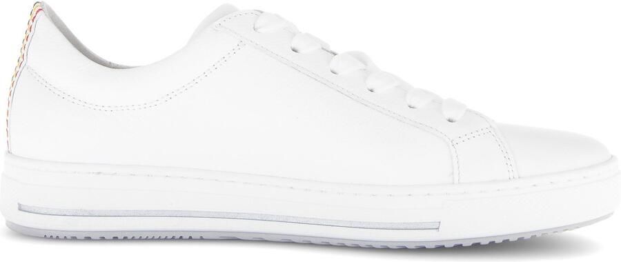 Gabor Sneakers met sleehak Florence zacht gepolsterde schacht vrijetijdsschoen lage schoen veterschoen