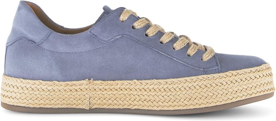 Gabor art. 83.270 16 blauw suede dames veter