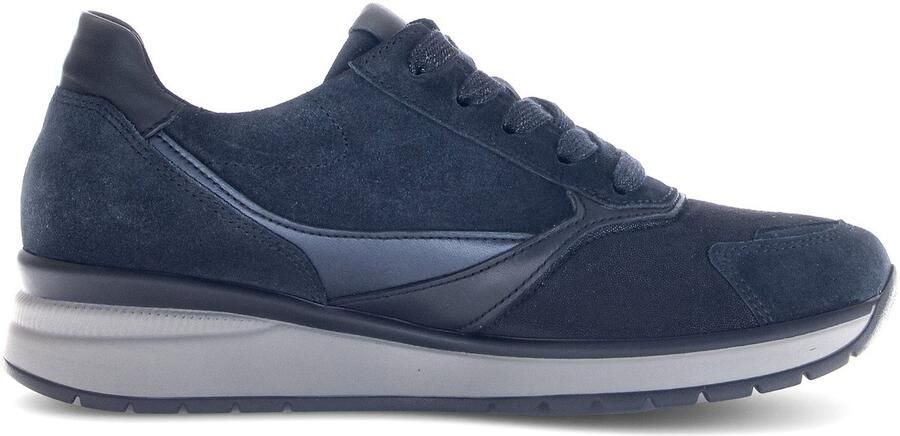 Gabor Comfort Sneaker Blauw K-leest - Foto 2