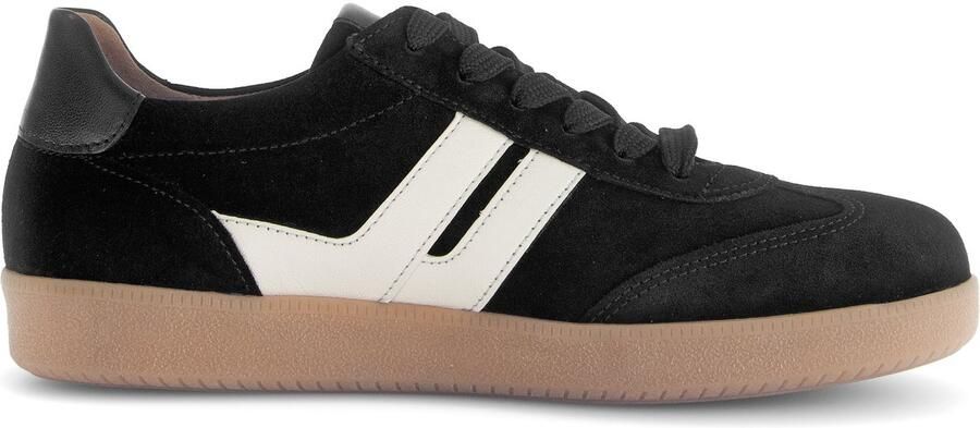 Gabor Sneakers Vrijetijdsschoen lage schoen veterschoen met gepolsterde schacht
