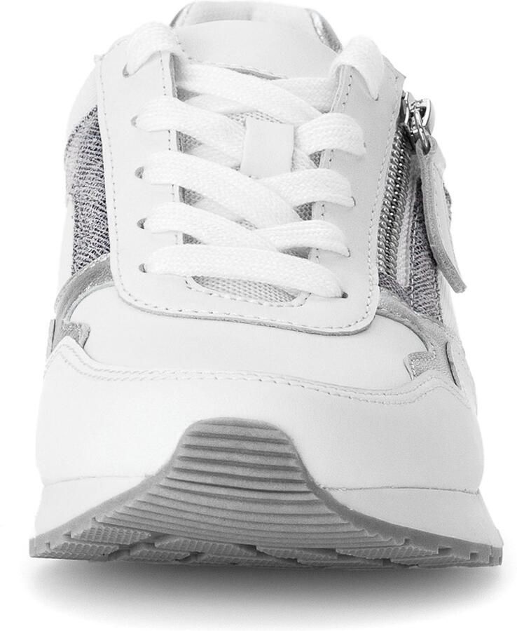 GABOR Sneakers laag donkergrijs zilver wit