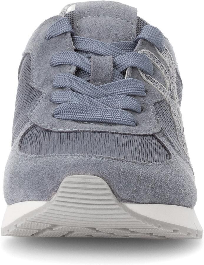 Gabor Sneakers met sleehak Florence vrijetijdsschoen lage schoen veterschoen in comfortwijdte g (=breed)