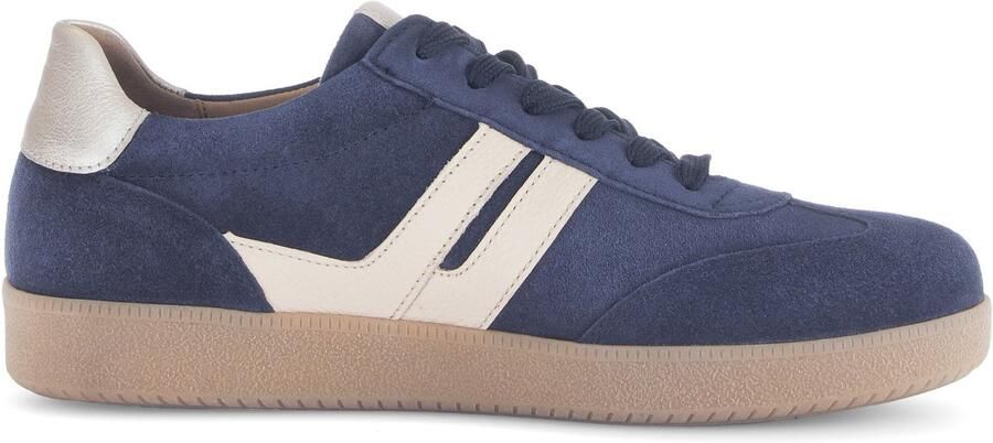 Gabor Sneakers Vrijetijdsschoen lage schoen veterschoen met gepolsterde schacht