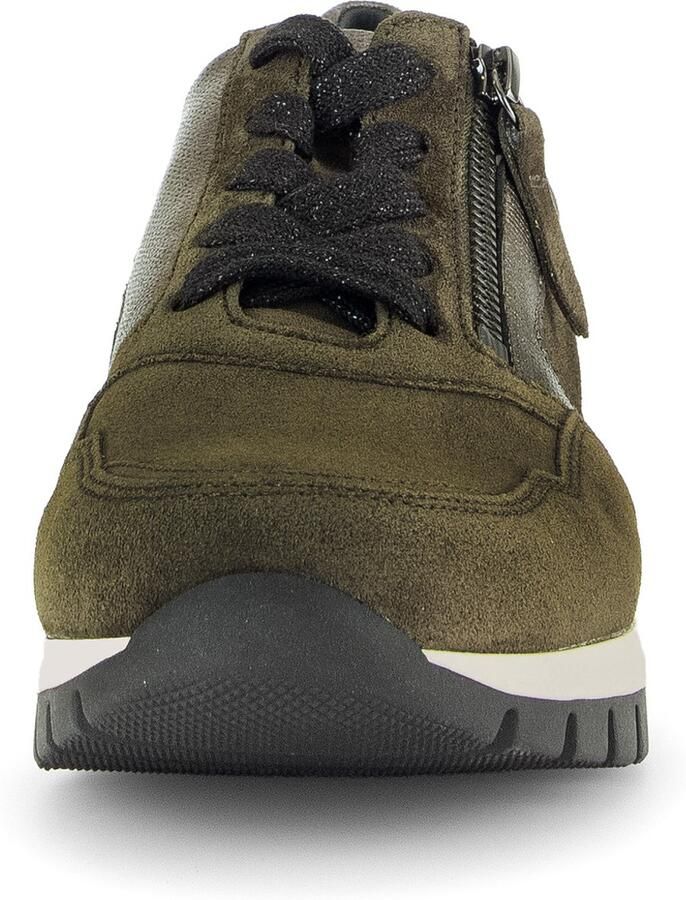Gabor Bruine Dames Sneaker van Kunstleer