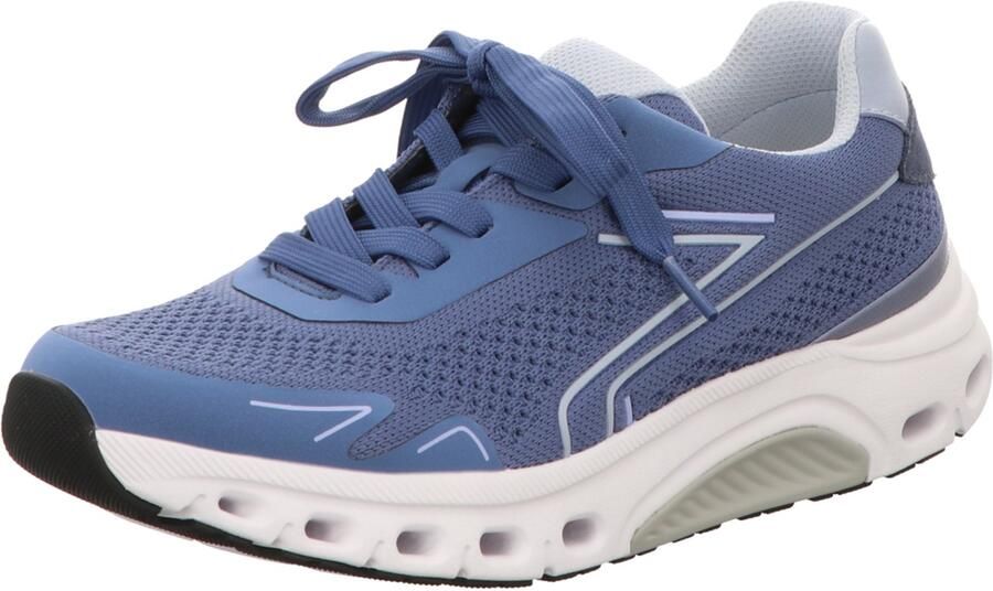 Gabor Dames Sportieve veterschoenen blauw