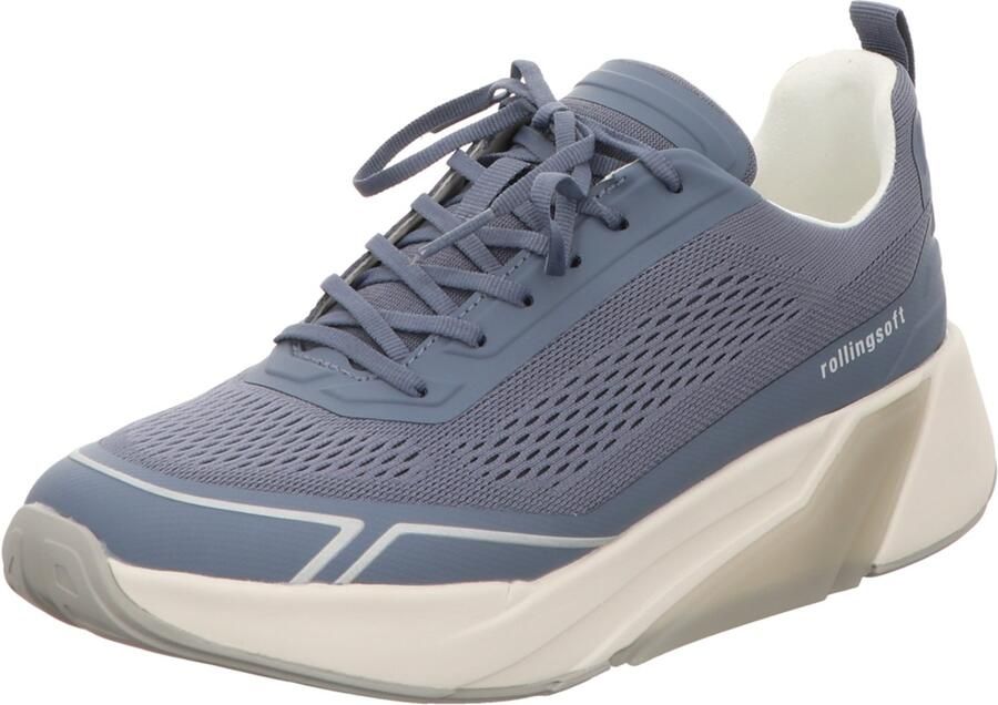 Gabor Dames Sportieve veterschoenen blauw