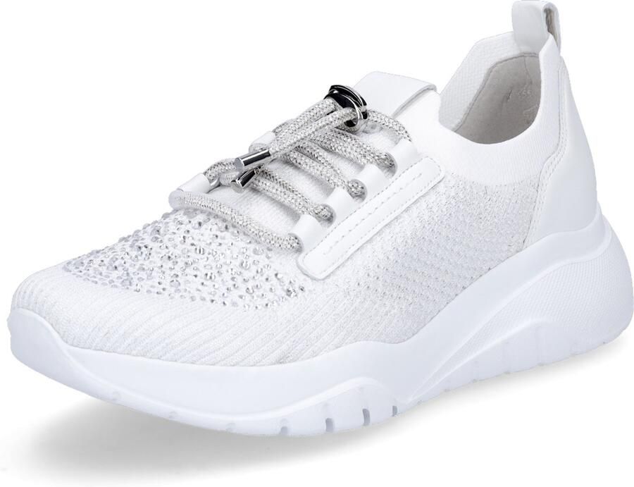 Gabor dames sportschoenen wit glitter