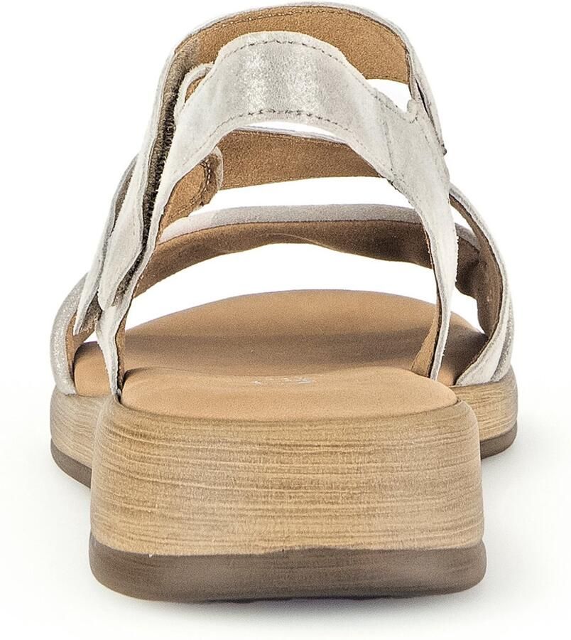 Gabor Moderne Comfort Sandalen met Multiriemen Beige Dames