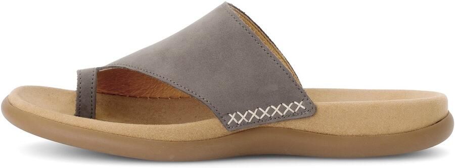 Gabor Teenslippers sleehak zomerschoen dianette met contrastkleurig borduursel - Foto 5