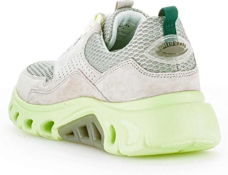 Gabor rollingsoft sensitive 26.935.53 dames rollende wandelsneaker grijs - Foto 2