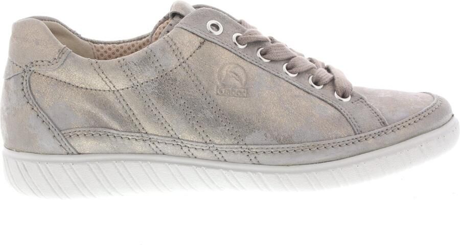 Gabor Sneakers York vrijetijdsschoen lage schoen veterschoen in schoenwijdte g (=breed) - Foto 2