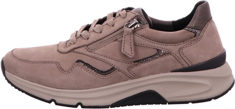 Gabor dames veterschoenen beige